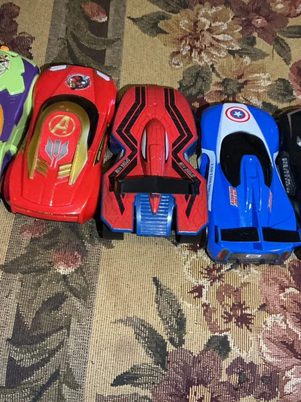 Marvel cars lot